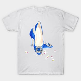 Blue Shoes and Diamonds T-Shirt